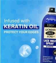 Load image into Gallery viewer, WONDER LACE BOND LACE MELT AEROSOL SPRAY- KERATIN (6.08OZ/180ML)