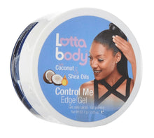 Load image into Gallery viewer, Lottabody Coconut & Shea Oils Control Me Edge Gel 2.25 oz