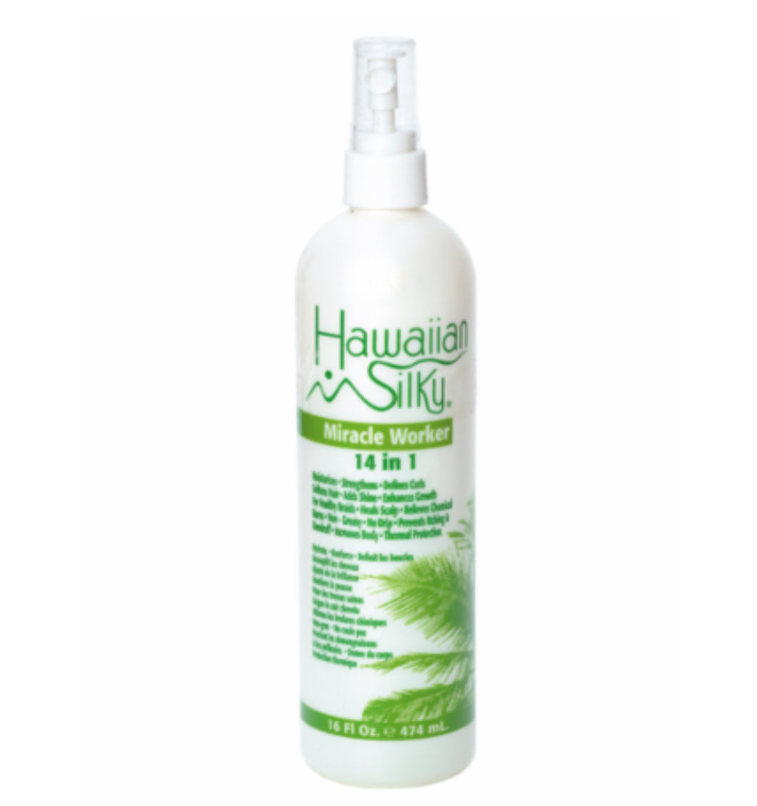 Hawaiian Silky Miracle Worker 14-In-1 Drip Activator Moisturizer 16 oz
